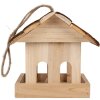 Clayre & Eef 6H2454 Maison à oiseaux 19x18x19 cm