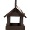 Clayre & Eef 6H2456 Maison à oiseaux 17x25x21 cm Marron-Beige