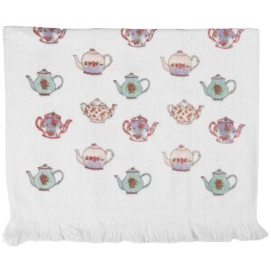 Serviette de toilette Clayre & Eef CT035 40x66 cm...