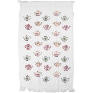 Serviette de toilette Clayre & Eef CT035 40x66 cm...