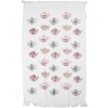 Serviette de toilette Clayre & Eef CT035 40x66 cm Blanc/Bleu
