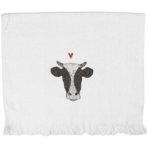 Serviette de toilette Clayre & Eef CT036 40x66 cm...