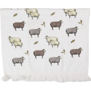 Clayre & Eef CTNSF Serviette Invité 40x66 cm...