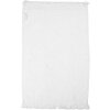 Clayre & Eef CTNSF Serviette Invité 40x66 cm Blanc/Marron