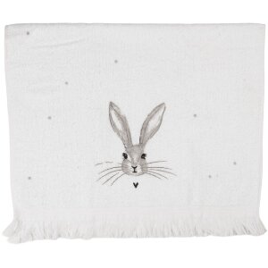 Clayre & Eef CTRUB Serviette de Toilette 40x66 cm...