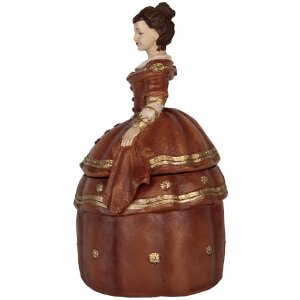 Boîte à bijoux Femme Clayre & Eef 6PR5546 19x16x29 cm Rouge