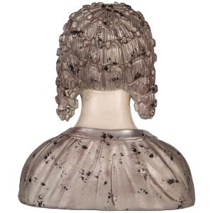 Buste décorative femme Clayre & Eef 27x15x30 cm Beige-Brun