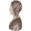 Buste décorative femme Clayre & Eef 27x15x30 cm Beige-Brun
