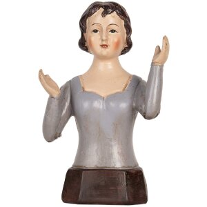 Buste Décorative Femme 12x9x20 cm Clayre & Eef