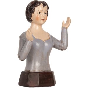 Buste Décorative Femme 12x9x20 cm Clayre & Eef