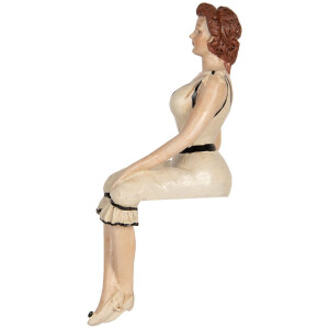 Clayre & Eef 6PR5560 Décoration Femme 12x10x29 cm Beige