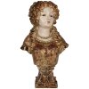 Buste Décorative Clayre & Eef Beige Marron 18x12x30 cm