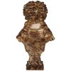 Buste Décorative Clayre & Eef Beige Marron 18x12x30 cm