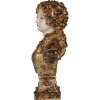 Buste Décorative Clayre & Eef Beige Marron 18x12x30 cm