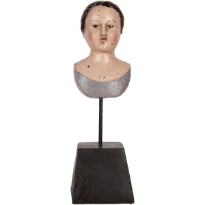 Buste Décorative Femme 11x11x34 cm Clayre & Eef
