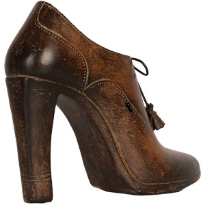 Décoration Chaussure Clayre & Eef 6PR5567 21x7x17 cm Brun
