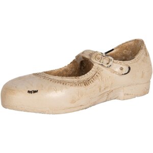 Clayre & Eef Chaussure Décorative Beige 15x6x5 cm