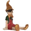 Figurine Décorative Pinocchio Clayre & Eef 13x13x19 cm