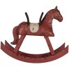 Cheval à bascule décoratif Clayre & Eef 39x12x33 cm Rose