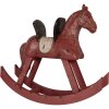 Cheval à bascule décoratif Clayre & Eef 39x12x33 cm Rose