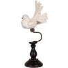 Clayre & Eef Décoration Oiseau 15x11x36 cm