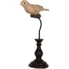 Clayre & Eef 6PR5587 Décoration Oiseau Beige et Marron