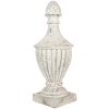 Ornement Décoratif Clayre & Eef 26x26x64 cm Beige Gris