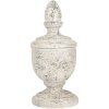 Clayre & Eef Ornement Décoratif Ø 22x48 cm Beige Gris