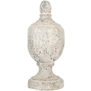 Clayre & Eef Ornement Décoration Beige-Gris 19x45 cm