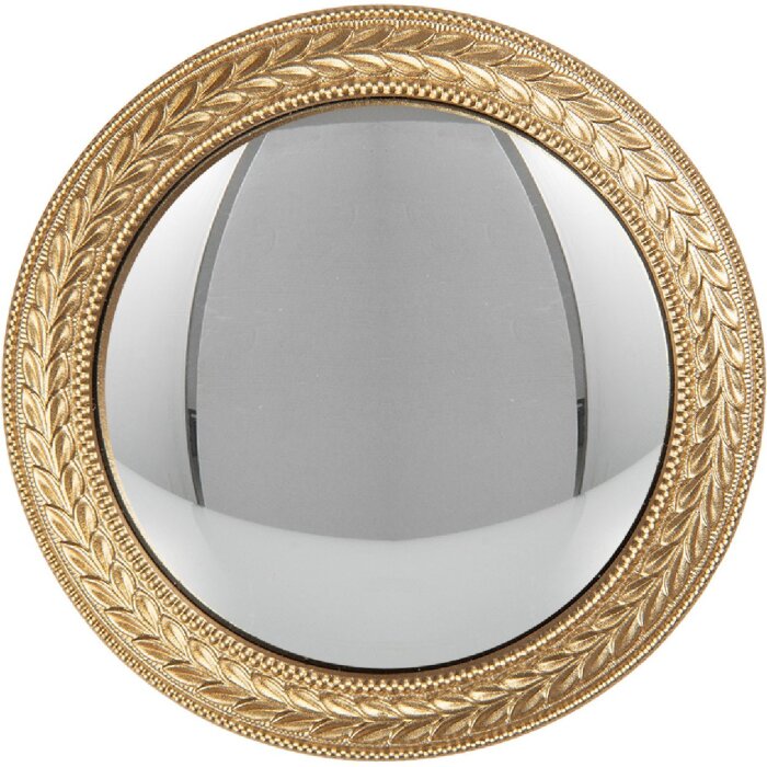 Miroir Ø 13x2 cm Clayre & Eef 62S310 Or