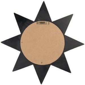 Clayre & Eef Miroir Ø 27x2 cm Marron