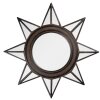 Clayre & Eef Miroir Ø 27x2 cm Marron