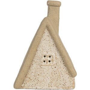 Clayre & Eef Maison Décorative LED Beige 15x10x21 cm