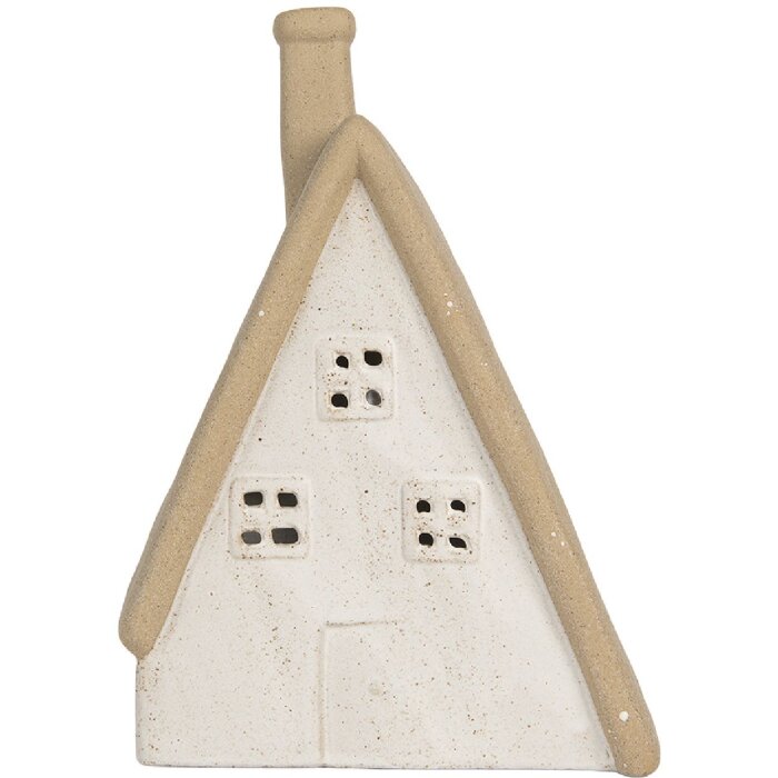 Clayre & Eef Maison Décorative LED Beige 9x7x13 cm