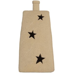 Clayre & Eef Maison Décorative LED Beige 9x7x13 cm