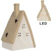 Clayre & Eef Maison Décorative LED Beige 9x7x13 cm
