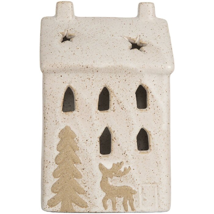 Clayre & Eef 6CE2176M Maison Décorative LED 9x7x15 cm