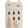Clayre & Eef 6CE2176M Maison Décorative LED 9x7x15 cm