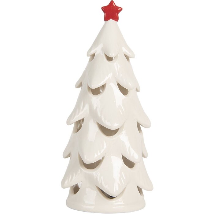 Clayre & Eef Sapin de Noël LED Ø 9x19 cm