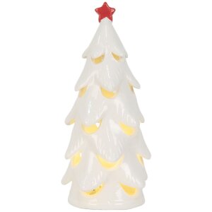 Clayre & Eef Sapin de Noël LED Ø 9x19 cm