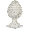 Clayre & Eef Cadre Photo Décoratif Pin Beige-Gris Ø 23x41 cm