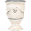 Clayre & Eef Pot à Fleurs Décoratif Beige Gris 23x31 cm