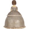 Décoration Femme Clayre & Eef 19x16x22 cm Beige/Gris