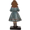 Clayre & Eef Décoration Femme Beige & Bleu 15x31 cm