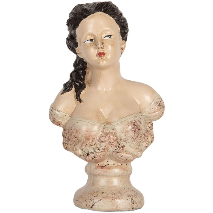 Buste Décorative Femme 12x8x20 cm Clayre & Eef