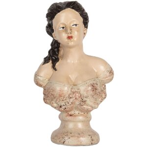 Buste Décorative Femme 12x8x20 cm Clayre & Eef