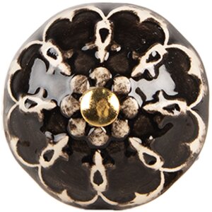 Clayre & Eef 66274 Bouton de porte Ø 4x3 cm...