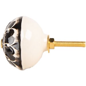 Clayre & Eef 66274 Bouton de porte Ø 4x3 cm...