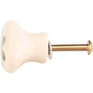 Clayre & Eef 66275GR Bouton de porte Céramique...