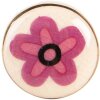 Clayre & Eef 66276 Poignée de porte Ø 3x3 cm Beige Rose